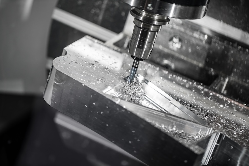 CNC-fräs i metall